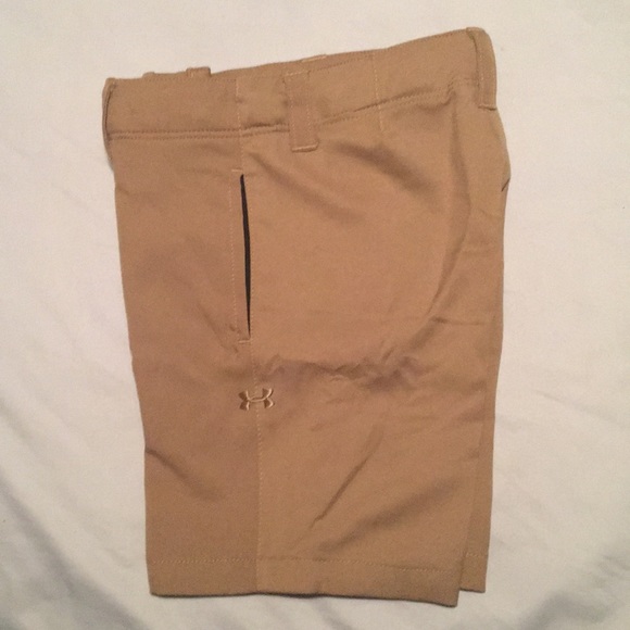 Under Armour Other - Under Armour heat gear tan shorts